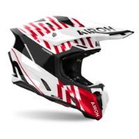 Airoh Twist 3 Thunder Red Gloss MX Helmet