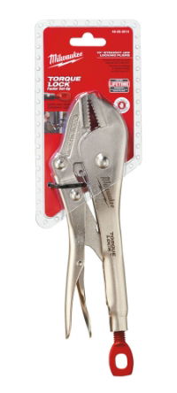 MILWAUKEE 10" STRAIGHT JAW TORQUE LOCKING PLIERS