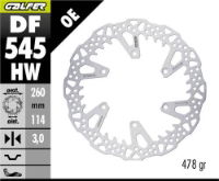 Galfer DF545HW Front Shark Disc 260x3mm