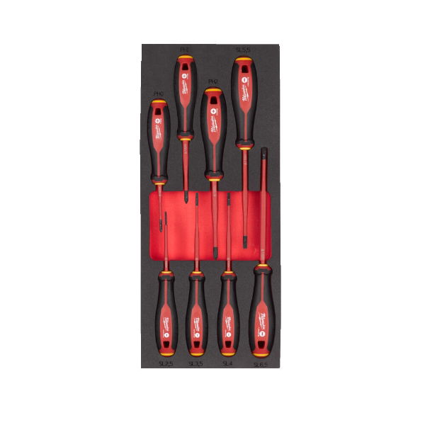 MILWAUKEE VDE SCREWDRIVER SET - 8PCS