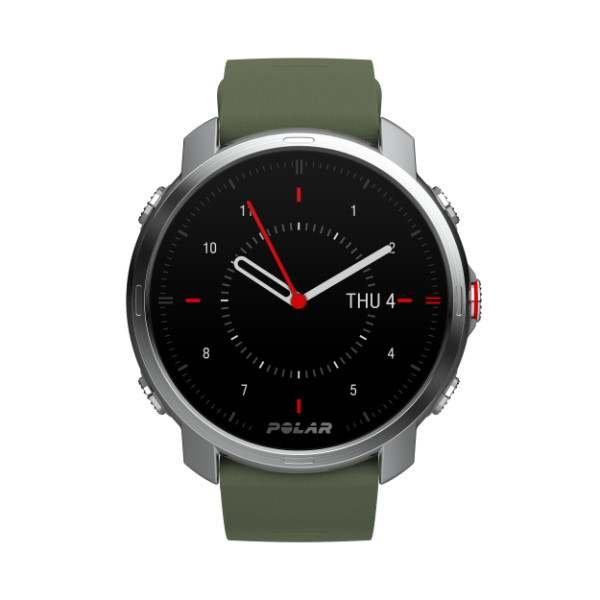 Polar Grit X Watch - Silver/Green