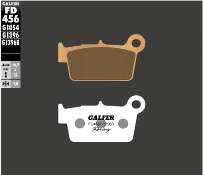 GALFER FD456-G1396R RACE REAR BRAKE PADS