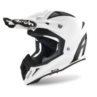 Airoh Aviator Ace Color Gloss White MX Helmet