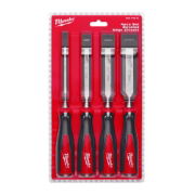 MILWAUKEE BEVELED EDGE CHISEL SET 4pc