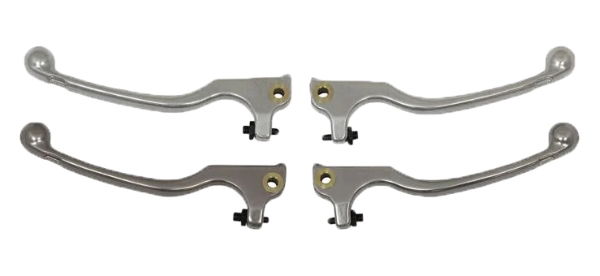 Braktec/AJP Front Brake Lever Blade - Titanium Finish