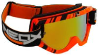 NEOX STRIPES ORANGE MX GOGGLES