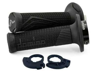 Domino D100 Black D-Lock Grips W/Single Pull Pulley