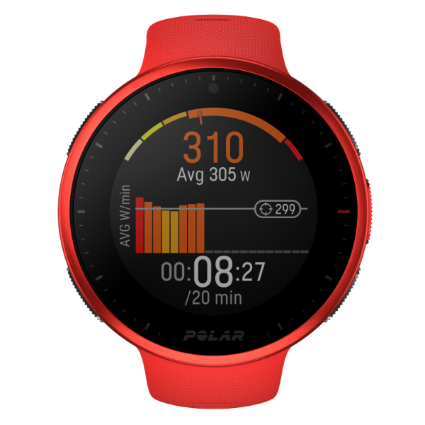 Polar Vantage V2+HR Watch - Red