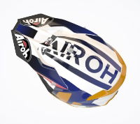 Airoh Twist 2.0 Lift White/Blue Gloss MX Helmet