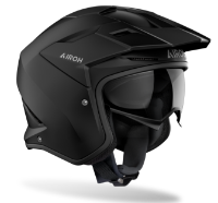 Airoh Kombakt Matt Black Trials Helmet