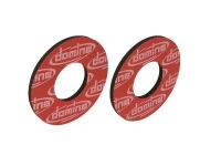 Domino Grip Pads - Doughnuts - Pair - Black or Red