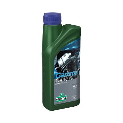 ROCK OIL GAMMA 20W50 - MINERAL OIL - 1L