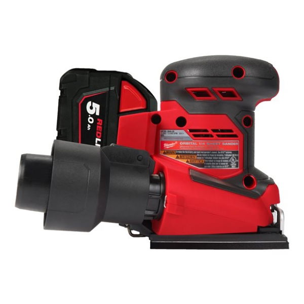 MILWAUKEE M18BQSS-502B - 1/4 SHEET SANDER