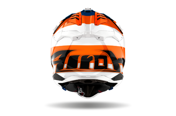 Airoh Aviator 3 Monach Orange Gloss MX Helmet