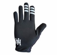 Hostile Black / White Strapless Series Gloves