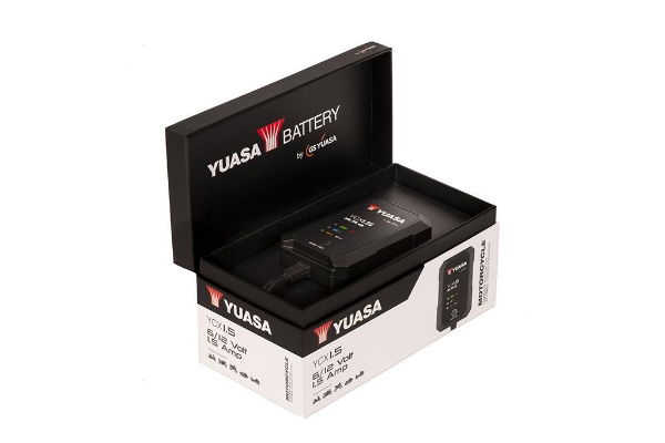 YUASA YCX1.5  6/12V SMART BATTERY CHARGER - 7 STAGE