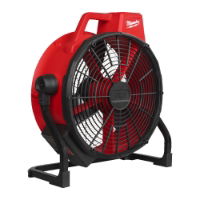 MILWAUKEE M18ARFHP-0 HIGH PERFORMANCE AIR FAN