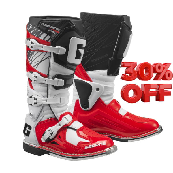 Gaerne FastBack MX Boots - Red