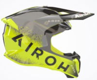 Airoh Twist 2.0 Bit Yellow Gloss MX Helmet