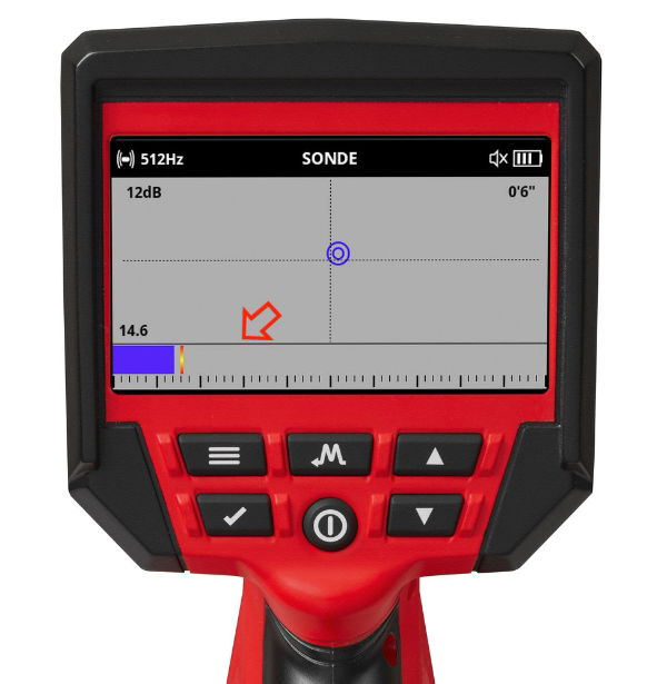 MILWAUKEE M12PL-0C PLUMBING LOCATOR