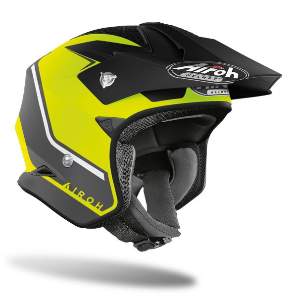 Airoh TRRS Keen Matt Yellow Trials Helmet