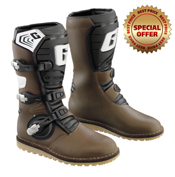 Gaerne Pro-Tech Brown Trials Boots