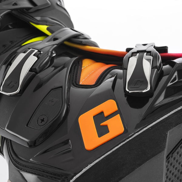 Gaerne SG12 BLacK/Orange/Pink MX Boots