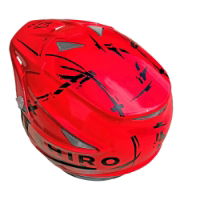 Shiro K-12 Red Trials Helmet