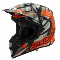 MX SPEED - SERGEANT - MATT GREY ORANGE FLUO (4) copy