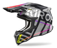 Airoh Strycker Brave Grey Gloss MX Helmet