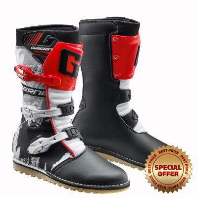 Gaerne Classic Red/Black Trials Boots