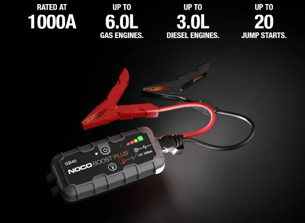 NOCO BOOST GB40 1000A Lithium Jump Starter