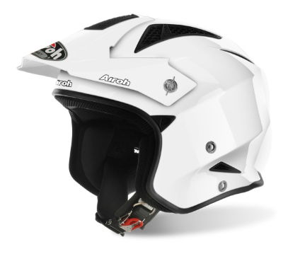 Airoh TRRS Color Gloss White Trials Helmet