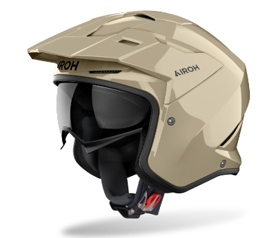 Airoh Kombakt Mocha Glow Gloss Trials Helmet