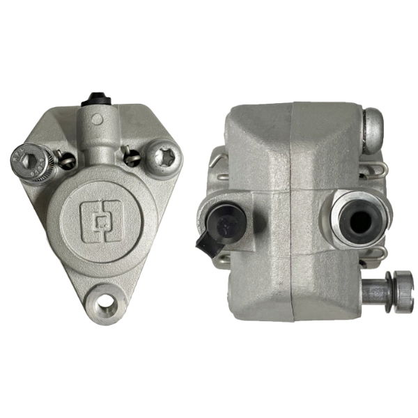 AJP FRONT & REAR 2 POT CALLIPER SILVER - 210.00.010