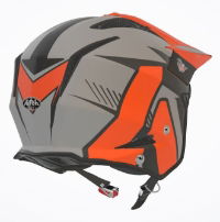 Airoh TRRS Pure Matt Orange Trials Helmet