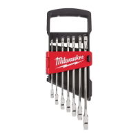 MILWAUKEE 7PC MAX BITE RATCH. COMBI. SPANNER SET