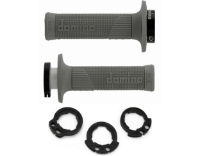 Domino D100 Grey D-Lock Grips W/Push-Pull Pulley