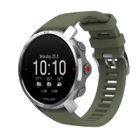 Polar Grit X Watch - Silver/Green