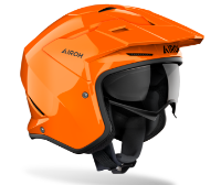 Airoh Kombakt Gloss Orange Trials Helmet