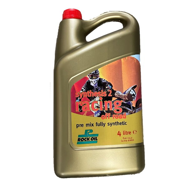 ROCK OIL SYNTHESIS 2 RACING OFF ROAD OIL - 1L, 4L & 20L