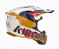 Airoh Twist 2.0 Lift White/Blue Gloss MX Helmet