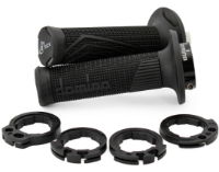 Domino D100 Black D-Lock Grips W/Push-Pull Pulley