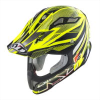 KYT STRIKE EAGLE STRIPE YELLOW FLUO 05