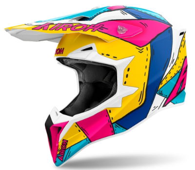 Wraaap Paint Matt MX Helmet