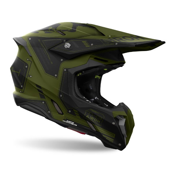 Airoh Twist 3 Military Matt MX Helmet