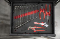 Milwaukee 19pc Spanner & Plier Pack Kit - Foam Insert