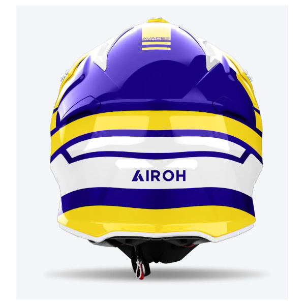 Airoh Aviator Ace 2 Snake Yellow Glos MX Helmet