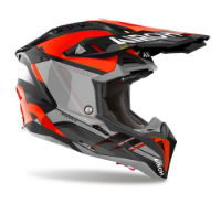 Airoh Aviator 3 Saber Orange Gloss MX Helmet 22:06