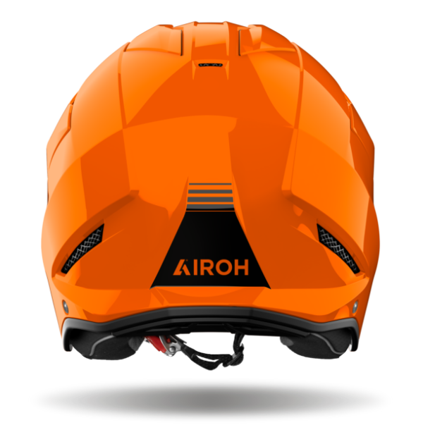 Airoh Kombakt Gloss Orange Trials Helmet